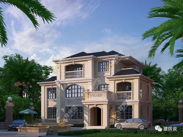 10款經濟美觀戶型圖，在俺們農村相親必備別墅