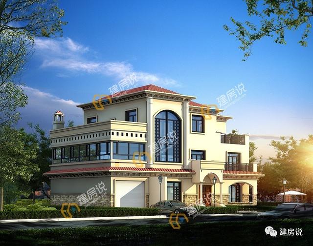 10款經濟美觀戶型圖，在俺們農村相親必備別墅