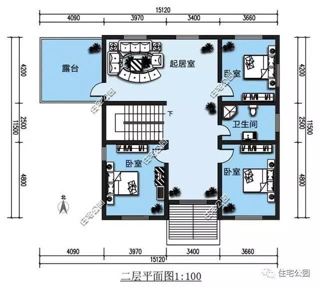 2017年最新6套雙層別墅，接地氣的農村自建房戶型，含圖紙