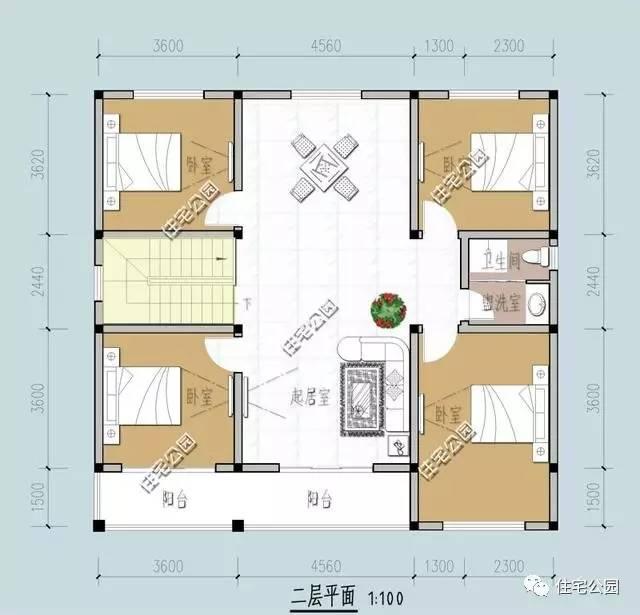 2017年最新6套雙層別墅，接地氣的農村自建房戶型，含圖紙