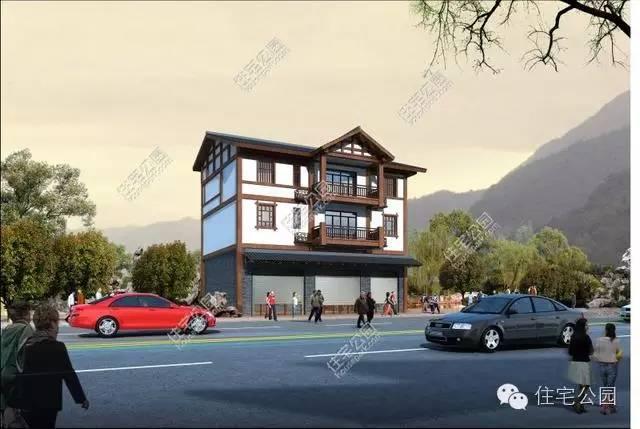 農村宅基地臨街、兩側無窗怎么建房？不如看看這2套戶型