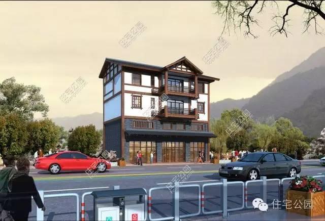 農村宅基地臨街、兩側無窗怎么建房？不如看看這2套戶型