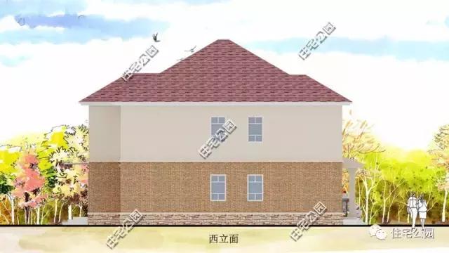 13X15米的實(shí)用農(nóng)村雙層別墅，帶柴火房，含圖紙預(yù)算