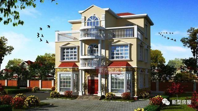 4款占地方方正正的時尚漂亮農村別墅戶型圖，中國人還是喜歡方正