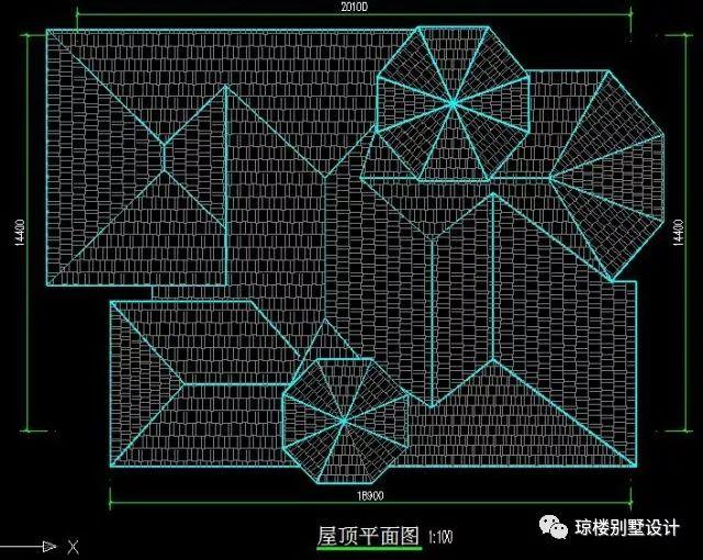 18x14米歐式兩層別墅豪宅圖，小編就喜歡這種風格