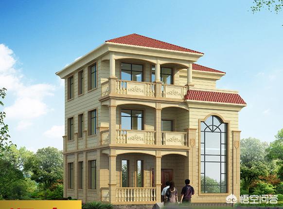 面寬和進(jìn)深都是9.5米的農(nóng)村自建房如何設(shè)計(jì)圖紙？