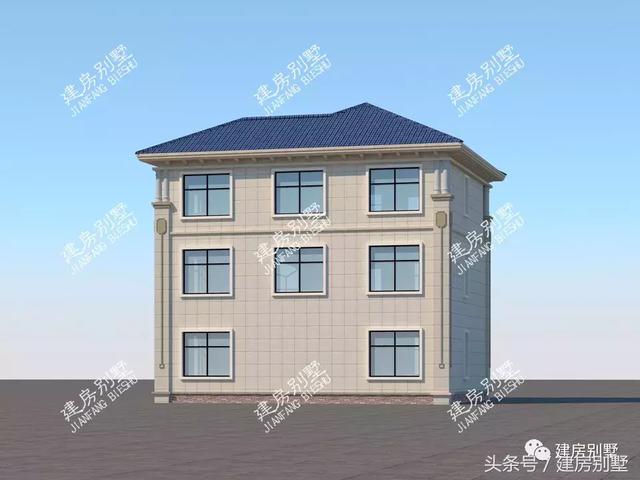 8套面寬11米左右的農村小樓圖，這種開間最受歡迎