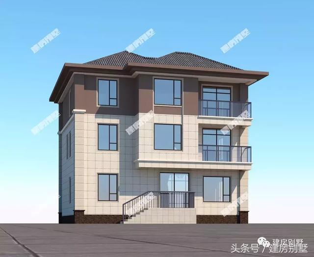 8套面寬11米左右的農村小樓圖，這種開間最受歡迎