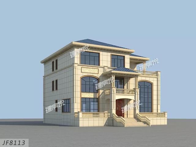 幾十款氣派美觀的別墅外觀效果圖設計，隨便建一棟都不白活