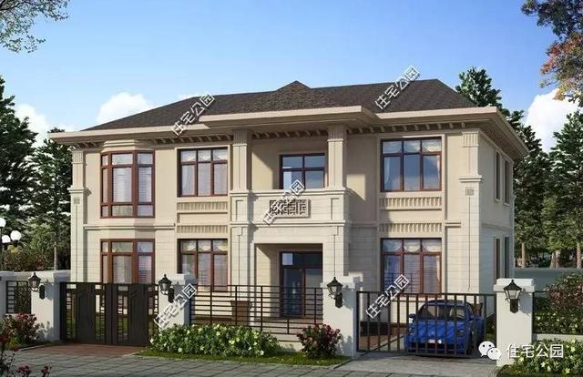 法式別墅適合農(nóng)村修建么？這套戶型給你答案！