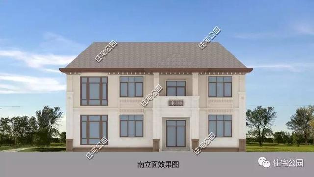 法式別墅適合農(nóng)村修建么？這套戶型給你答案！