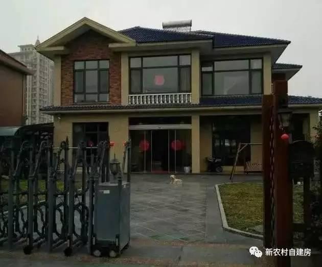 實拍農村已經建好的別墅戶型，完爆網上的效果圖