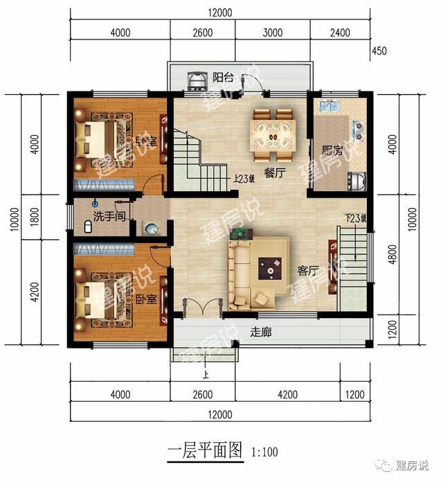 前方高能請自行護眼，帶車庫二層自建農村別墅，負一層是槽點
