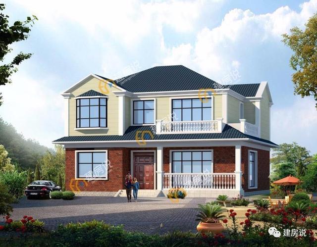 前方高能請自行護眼，帶車庫二層自建農村別墅，負一層是槽點