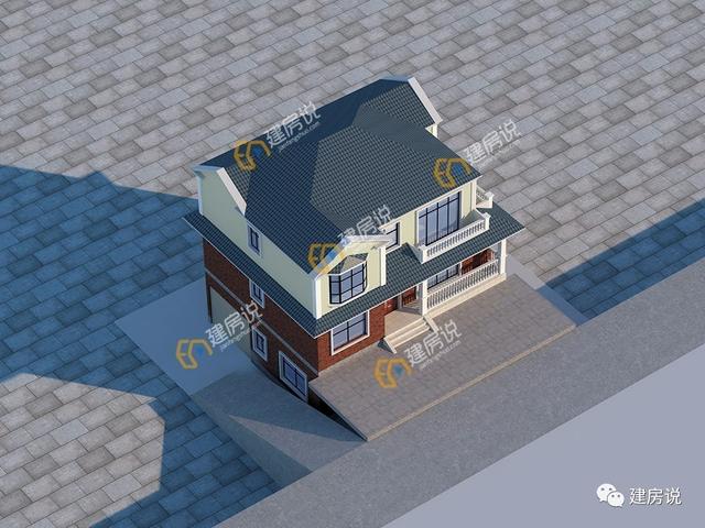 前方高能請自行護眼，帶車庫二層自建農村別墅，負一層是槽點