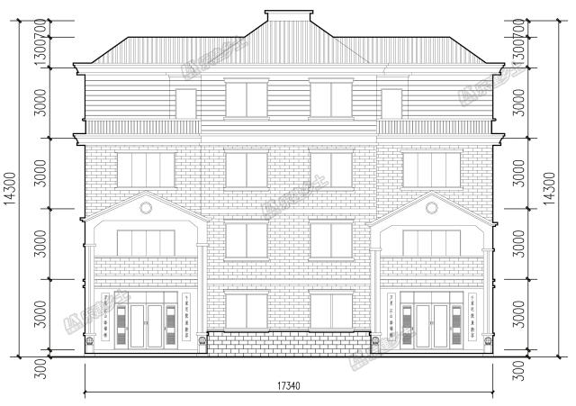 17x11米四層雙拼民宅，設計實用又劃算！