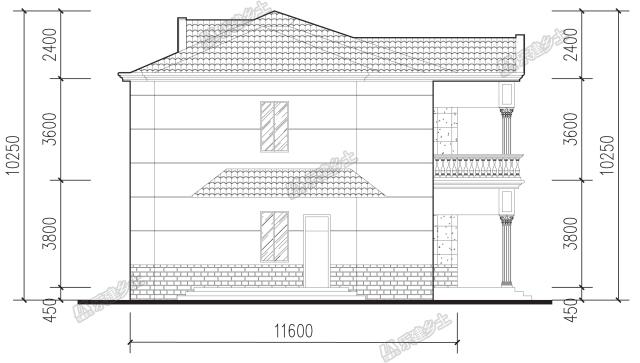 15x16米二層簡歐別墅設計，戶型經濟實用