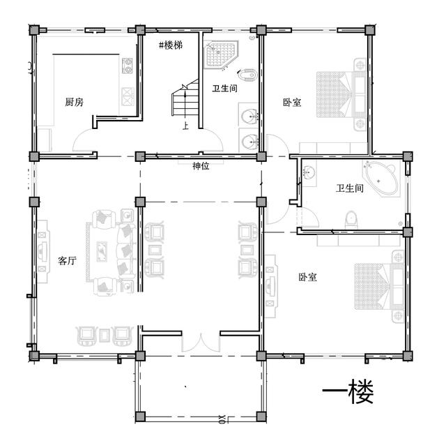 讓湖南姑娘笑到醒的農村自建別墅設計！豪華大氣附全套別墅圖紙！