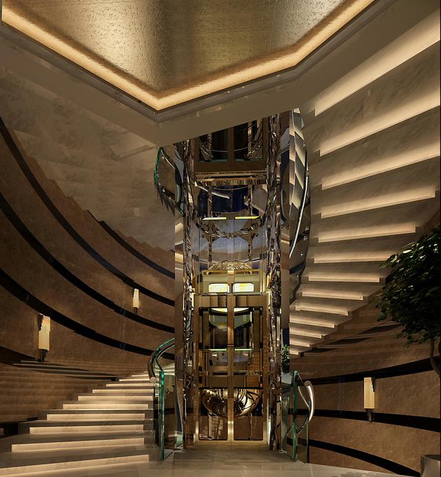 農(nóng)村自四層建豪宅別墅！含地下室加個(gè)觀光電梯更完美！全套圖紙！