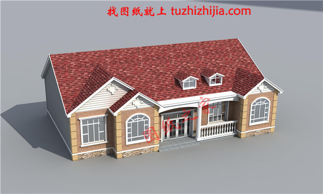 鄉(xiāng)下建房一層戶型圖及全套圖紙，養(yǎng)老房，還是一層好