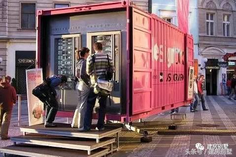 集裝箱還可以這樣玩，活了幾十年還是頭一回見