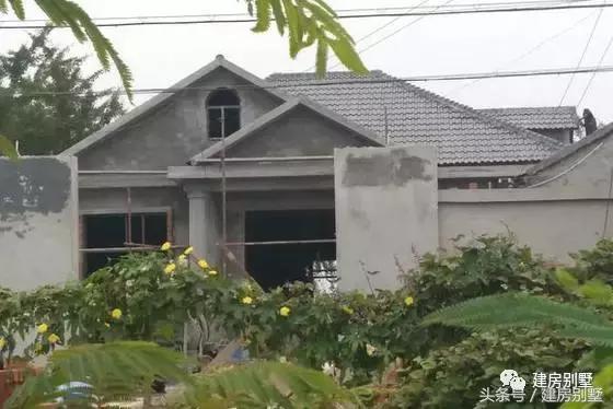 25萬自建農村一層豪華小別墅，城市商品房四分之一的造價