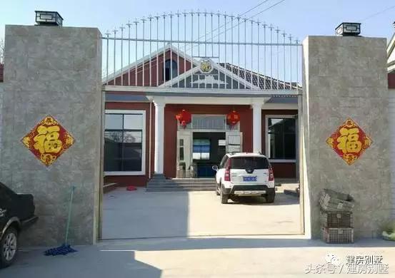 25萬自建農村一層豪華小別墅，城市商品房四分之一的造價