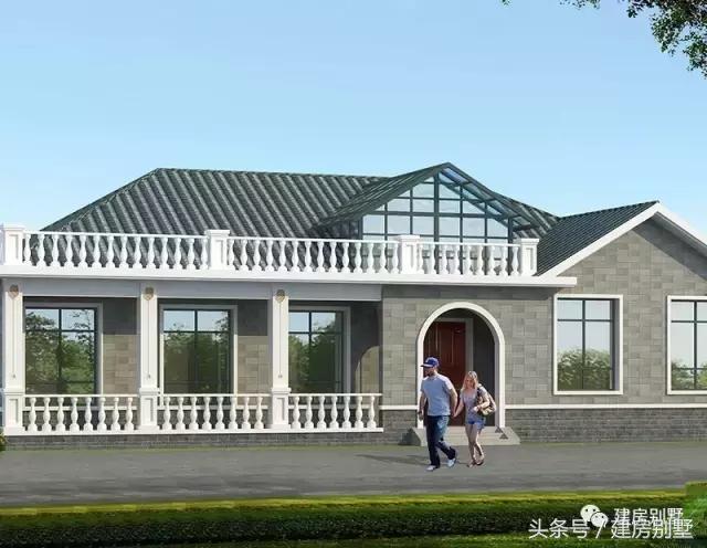 兩套一層農村別墅戶型，第一套精致，第二套大氣