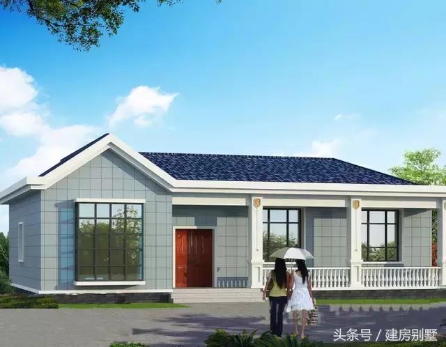 造價只要10來萬的小別墅，給爺爺奶奶養老最好的戶型
