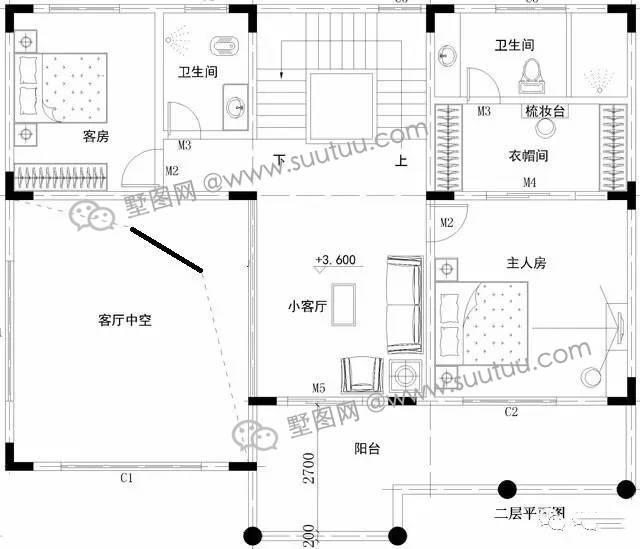13X10農村大面積三層復式別墅，自建房就選它了！