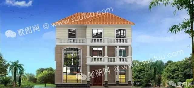 13X10農村大面積三層復式別墅，自建房就選它了！