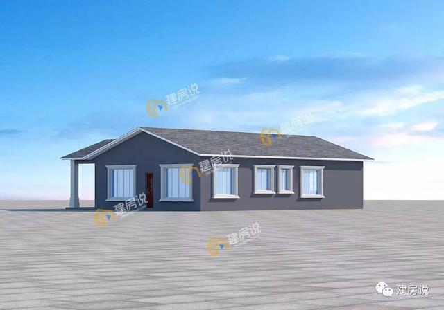 帶衣帽間的一層農(nóng)村別墅，造價(jià)只要20萬(wàn)