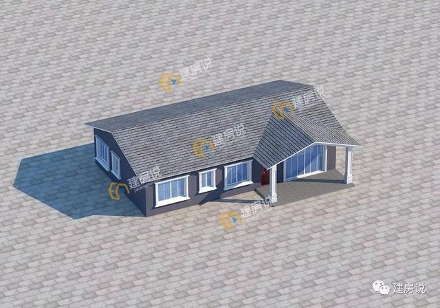 帶衣帽間的一層農(nóng)村別墅，造價(jià)只要20萬(wàn)