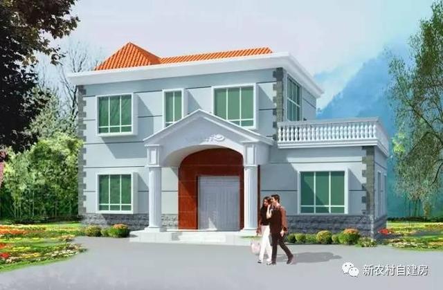 在農村20萬能建什么樣的房子？這樣的效果圖來一打