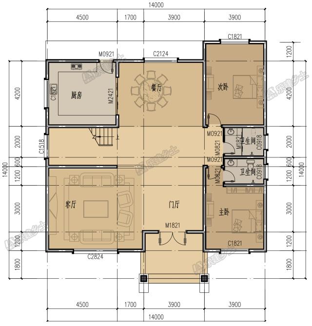 湖北二層歐式別墅設計，是誰把效果圖搬出來了？