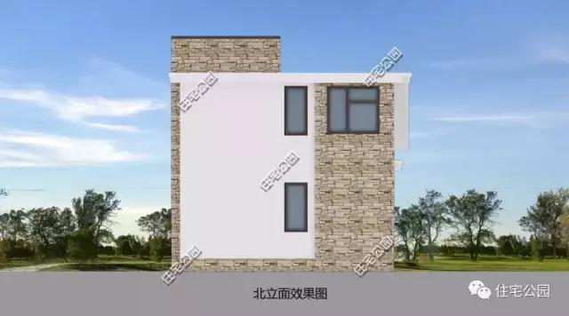 7X9.6米現(xiàn)代別墅，時尚、實(shí)用，造價(jià)僅12萬？