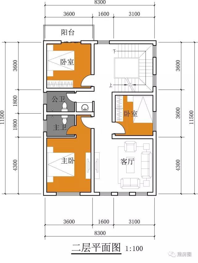 福建老板只花28萬建4層現代徽派別墅！漂亮花園+大露臺