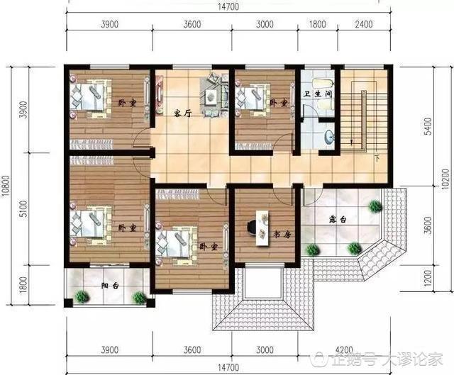 超多臥室?guī)к噹斓亩愚r(nóng)村別墅，鄰居說當(dāng)婚房很合適