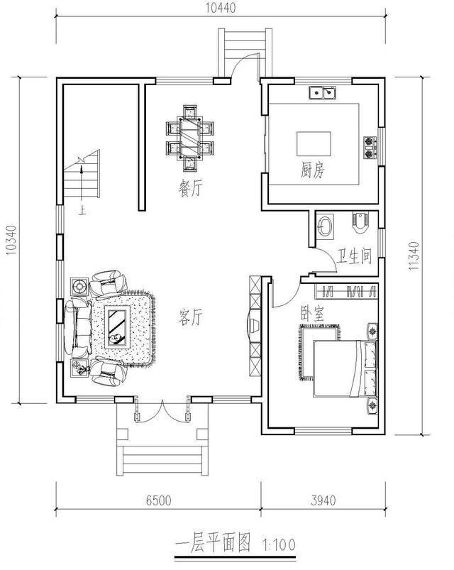 經(jīng)典三層農(nóng)村別墅戶型，既漂亮又便宜全家人都很滿意