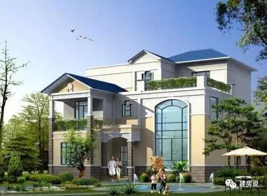 湖南網友曬自建三層農村別墅，外觀和裝修完美搭配