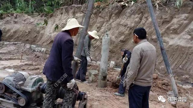 農村自建二層住宅施工全過程，附多張施工圖