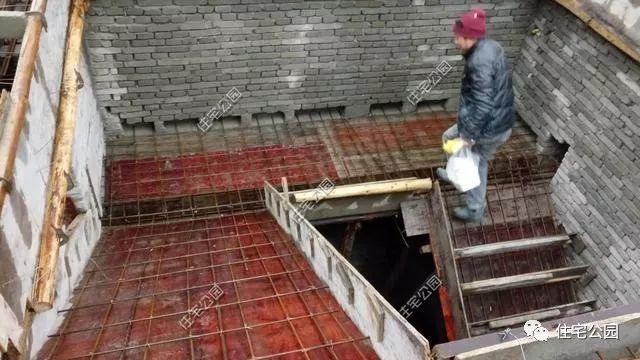 農村自建二層住宅施工全過程，附多張施工圖