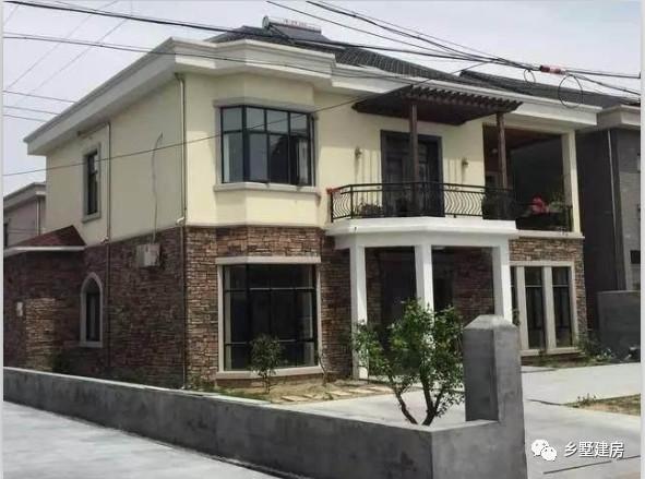 帶亭子的二層農村自建房，附完工照和室內裝修圖