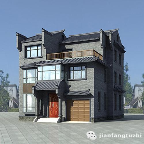 5款徽派風格農(nóng)村自建房設計方案圖，喜歡徽派的收藏了