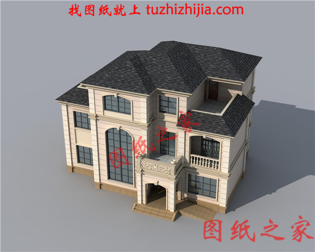 農(nóng)村三層樓房設(shè)計圖及圖片,客廳挑空,優(yōu)化室內(nèi)采光