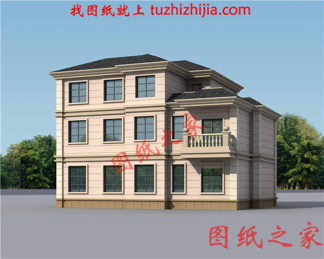 農(nóng)村三層樓房設(shè)計圖及圖片,客廳挑空,優(yōu)化室內(nèi)采光