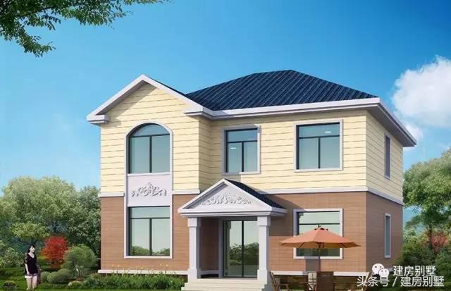 不用20萬就能建成的兩套二層農村別墅，第二套15萬就能建？
