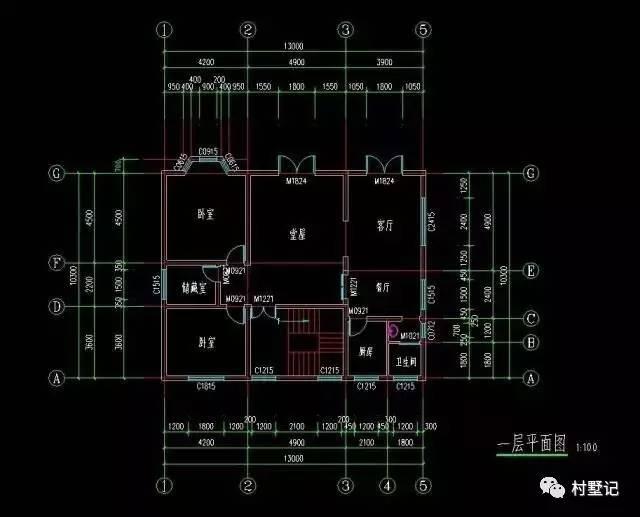 這款帶地下室的二層農(nóng)村小別墅戶型，鄰居們都來討圖紙