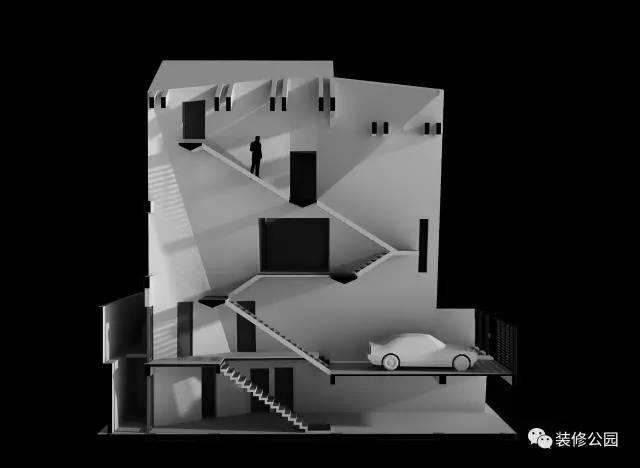 7.5X15米現代鄉村別墅，設計核心是采光，帶地下室含平面圖