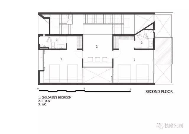 7.5X15米現代鄉村別墅，設計核心是采光，帶地下室含平面圖